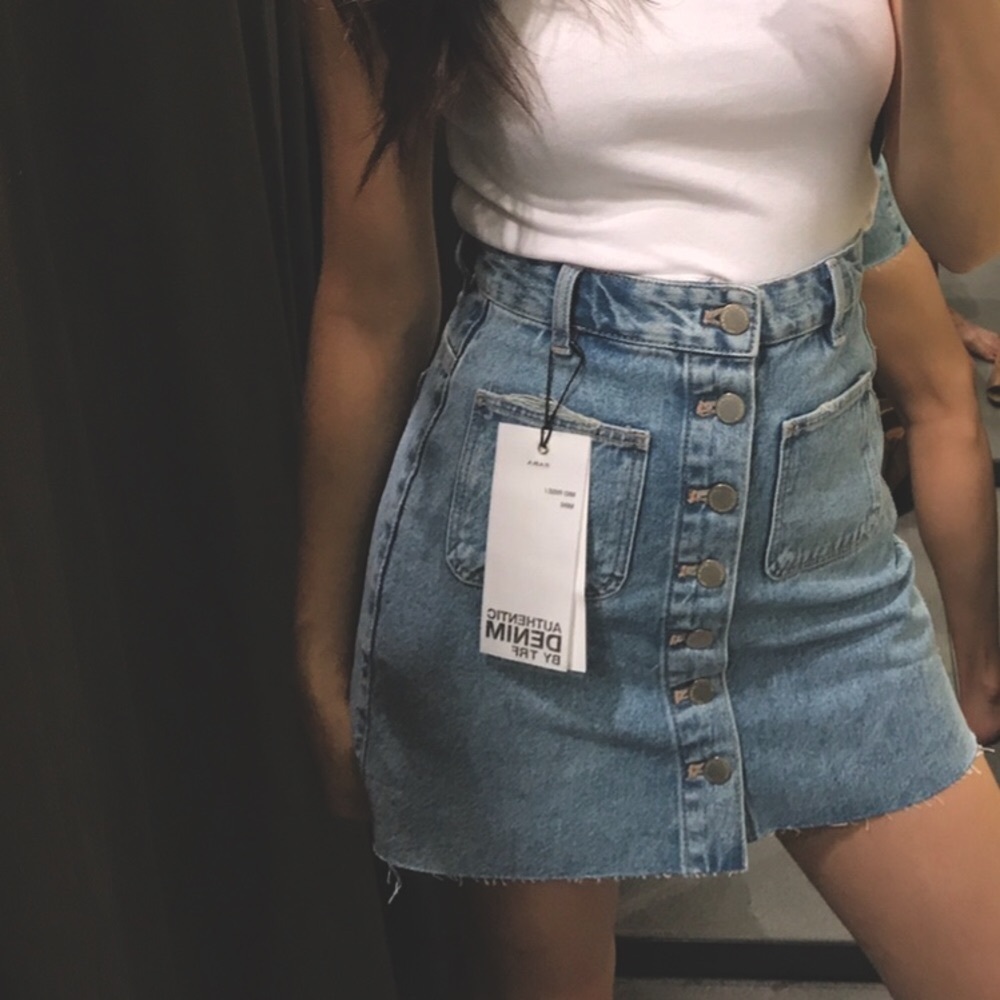 Zara Denim Skirt